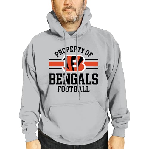 Team Fan Apparel NFL Adult Property Of Hooded Sweatshirt - Cotton & Polyester - Stay Warm & Represent Your Team in Style