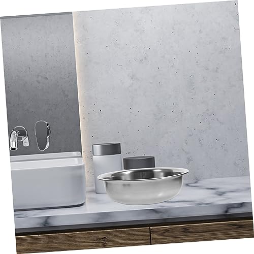 Tazón grande de acero inoxidable multiusos para cocina miniatura 3