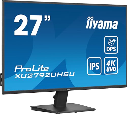 Iiyama ProLite XU2792UHSU B6 27" LED IPS UltraHD 4K - vue 9