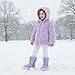 Nova Mountain Boys Girls Little Kids Winter Snow Boots,NF NFWB103 LilacUnicorn 8