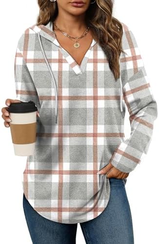 Bofell Womens Fashion Tops Hoodies for Women Pullover Oversized Sweatshirts Long SLeeve Shirts Loose Fit Bofell Womens Fashion Tops Hoodies for Women Pullover Oversized Sweatshirts Long SLeeve Shirts Loose Fit