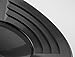 SE 14 Inch Gold Panning Pan - Dual Riffles for Easier Mining and Prospecting, Black