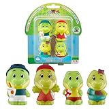 Klorofil - Famille Crocodile 4 Figurines Magiques - Dès 18 Mois...