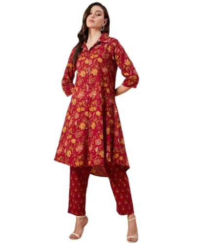 Image of TANISHA Women's Cotton Blend Co-ord Set