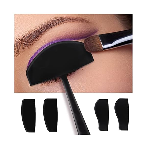 Crease Line Kit, 6 in 1 Crease Eyeshadow Line Kit, Silicone Eyeshadow Stamp, Eyeshadow & Eyeliner Applicator, Lazy…