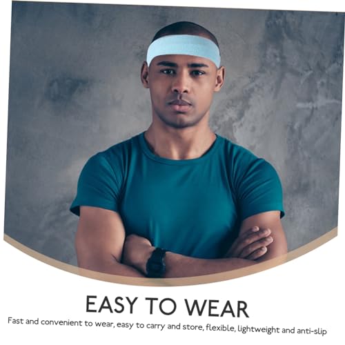 Yardwe 3 Pecas Bandana Esportiva Tiaras Esportivas Faixas De Suor Mulheres Faixas De Cabelo Portátei