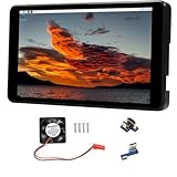 XYGStudy 5.5inch 1080×1920 HDMI Capacitive Touch AMOLED Display with Protection Case Designed for Raspberry Pi 4 Model B only 5.5inch HDMI AMOLED (with case A)
