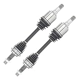 Detroit Axle - 4WD Front CV Axles for 2007-2020 Toyota Tundra 2008-2020 Sequoia, 2009 2010 2011 2012 2013 2014 2015 2016 2017 2018 2019 CV Axle Assembly Replacement