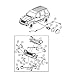 Mopar 55157443AA Fog Light Bracket (Left) Jeep Liberty