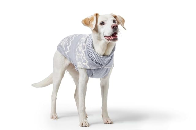 Foto 6 de 8 de Hunter BIRKA - Jersey para Perros de Punto cálido con Hilo de Chenilla Suave, Cuello Alto y patrón Noruego…