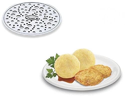 Foto von Bosch Küchenmaschine MUM4 MUM4427, Kunststoff-Schüssel 3,9 L, Planetenrührwerk, Knethaken, Schlag-, Rührbesen Edelstahl, 4 Arbeitsstufen, Durchlaufschnitzler, 4 Scheiben, 500 W, weiß