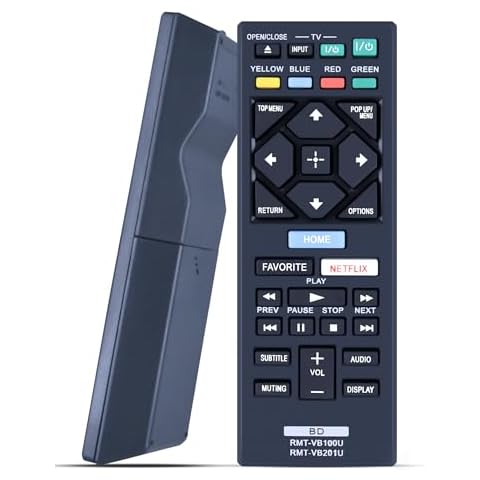 RETROSUN Replacement Remote for Sony Players Cover