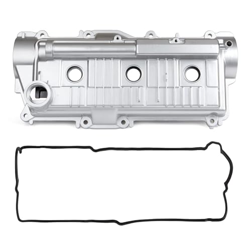 Aluminum Valve Cover Left Driver Side Compatible with 1995-2004 Toyota Tacoma 4Runner T100 Tundra 3.4L V6