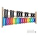 VEVOR Glockenspiel Xylophone, 27 Notes, Professional Xylophone Percussion Instrument, with Colorful Metal Keys, Includes 4 Mallets, Carrying Bag, Beginner Musical Instrument Kit for Adults and Kids
