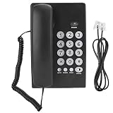 Cuifati ABS Fixe de Ligne Fixe de téléphone Filaire pour l'exécution Fine de Bureau d'affaires de Famille