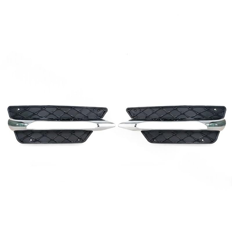 Grille de pare-chocs avant chrome noir pour Mercedes Classe C W204 2012-2014