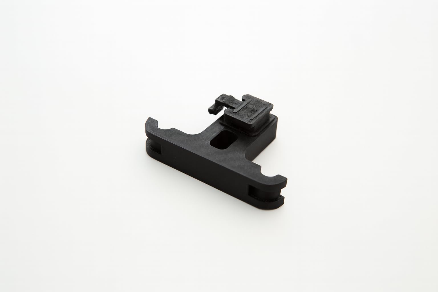 Soporte para Bontrager Flare RT, Impresión 3D con Carbono, PETG, Acabado Mate, 14 g, Incluye 2 Bridas