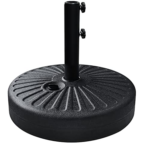 EliteShade Umbrella Base Water Filled Stand Market Patio Outdoor Heavy Duty Umbrella Holder(Black) Cover