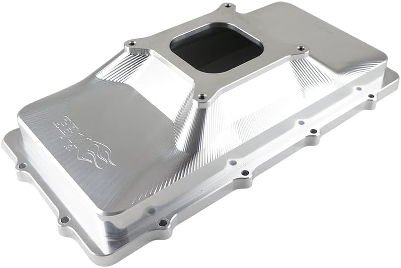 BILLET 4150 THROTTLE BODY ADAPTER FOR HOLLEY HIGH RAM LS3/L92 INTAKE MANIFOLD