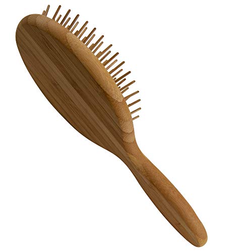Ambassador Hairbrush, Ashwood Large Oval, Wood Pins #TOP3