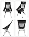 KingCamp Lightweight High Back Camping Chairs Compact Folding Portable Chair with Headrest & Side Pocket & Carry Bag