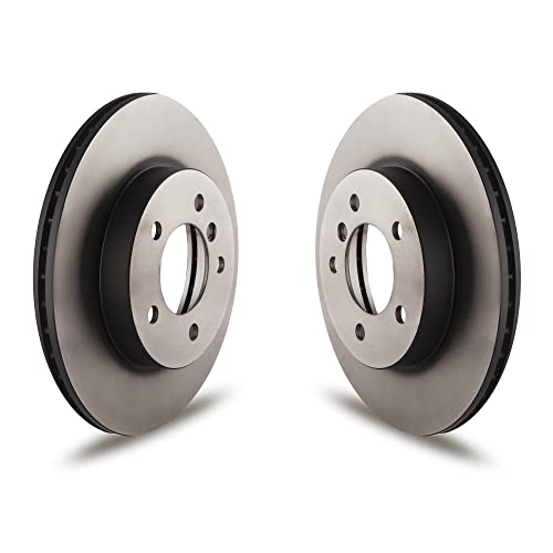 New Set Brakes VIC-5975 Ventilated Brake discs 2 pcs front left / right compatible with MERCEDES CLS C219 2.0-5.5 03.2002-12.2015 Diameter 330mm