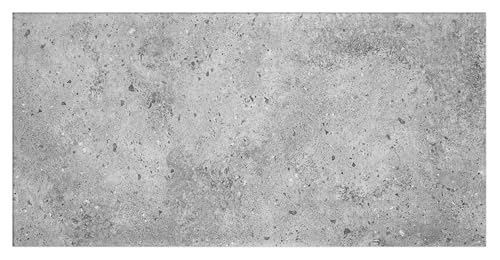 Paneles de techo de poliestireno, paneles de techo de poliestireno XL, decorativos, aspecto hormigón, imitación de hormigón, revestimiento de pared, 3 mm de grosor, 100 x 50 cm, 10 m², 20 unidades