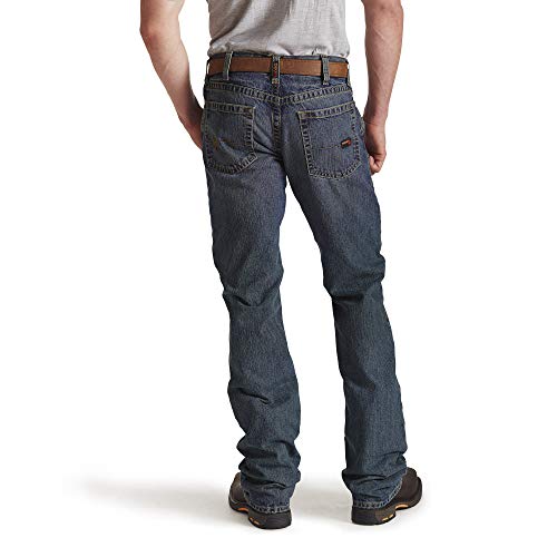 Image of ARIAT Men's Fr M5 Straight Leg Work Jeans - 10015160