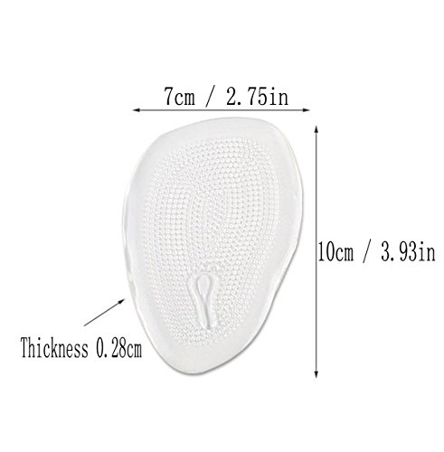 Plantillas de gel de silicona para tacones altos hombre miniatura 3