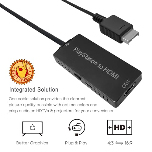 Kustomazing KUS HD PS2 Link Hdmi Cable For Playstation 2 & thumb #2
