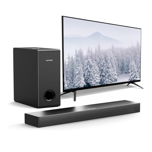Amazon.co.jp: ULTIMEA サウンドバー テレビ用 2.1ch Soundbar テレビ