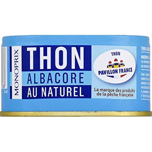 Monoprix Thon albacore au naturel - La boîte de...