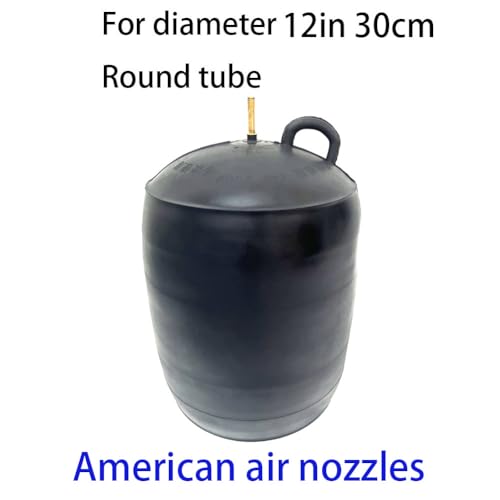 Image of Rubber Test Ball Pipe Plug;Multi-Size Test Ball Plug;Test Ball Pneumatic Plug (12in 30cm)