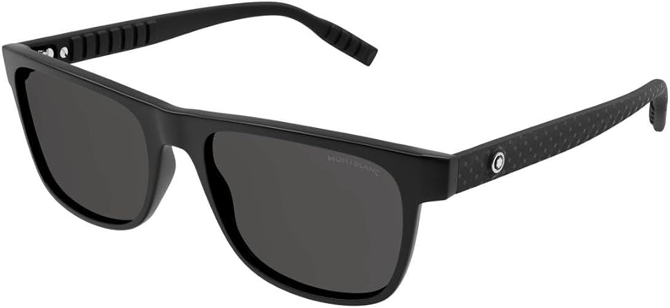 Montblanc Mb0209S 001 56 Erkek G ne  G zl  Siyah