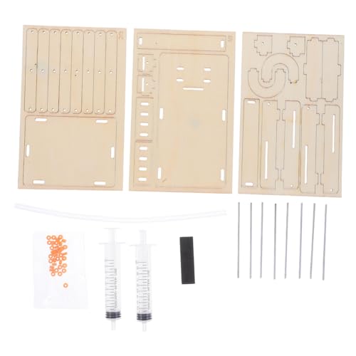 MAGICLULU 1 conjunto de mesa elevadora hidráulica para laboratório plataforma elevadora brinquedo gato de laboratório modelo de máquina portátil gato de laboratório brinquedo científico