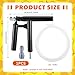 Saillong Beverage Gun Lemonade Dispenser Trigger Pump System Beer Bottle Filler Accessory Kit, Freshly Squeezed Lemonade Stand Supplies, Beverage Gun, 6.6ft Tube and Adapter, Oktoberfest Supplies