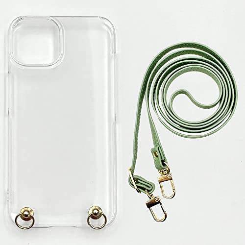 iPhone11 Pro �Ή� �P�[�X �X�}�z �V�����_�[�X�g���b�v �N���A �P�[�X (�X�g���b�v�J���[�F�A�b�V���O���[��) �X�}�z�X�g���b�v �l�b�N�X�g���b�v ���� �����h�~ �Y�ꕨ�h�~ �V�����_�[ �X�g���b�v �t�� ���|�� ��|�� �΂߂��� �[�d�\ 