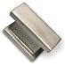 Brushed Nickel Cabinet Knob By Southern Hills - Rectangle -Satin Nickel - Pack of 5 - Kitchen Cabinet Knobs - Nickel Cabinet Pulls - Cabinet Hardware - Drawer Knobs