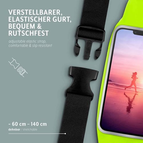 Sac de jogging vert avec sangle de course étanche pour iPhone 17e - 6