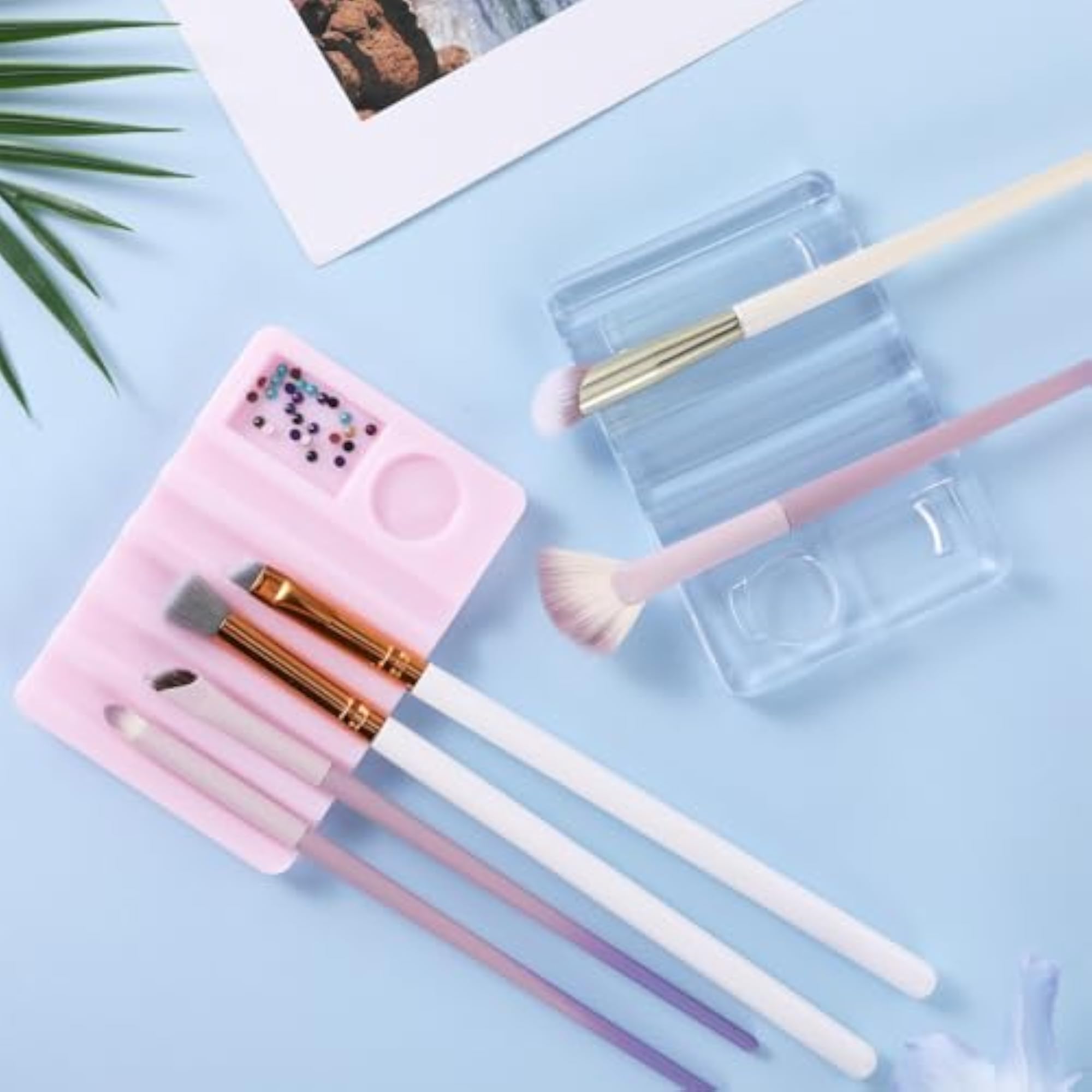 Clear Display Holder for Nail Brushes and Pens