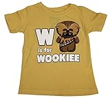 Star Wars W is for Wookiee Toddler T-Shirt (2T)