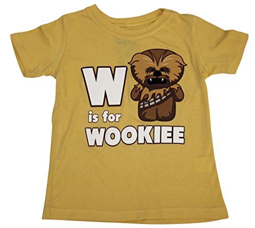 Star Wars W is for Wookiee Toddler T-Shirt (2T)