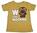 Star Wars W Is For Wookie Toddler T-shirt (2T,French Fry)