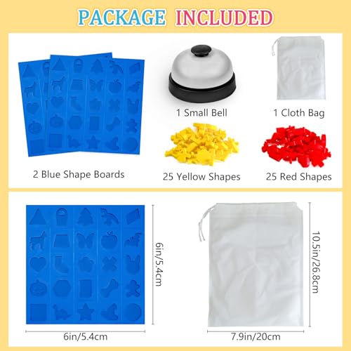 Juego de mesa Shape Matching Board Game para niños 5+ miniatura 2