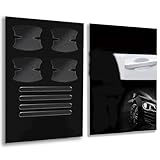 自動車ドアハンドルプロテクター 日産オーラ AURA FE13系 /日産 ノート オーラ SFNE13型 R3.8~ / 日産 エクストレイル 4代目 T33型 R4.7~ / 日産 アリア FE0系 R4.1~ 透明 厚手版 ラグジュアリーセット