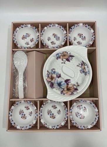 Image of Gift Set of 7 | Pudding Set 7 pcs| Bowls for Desserts & Gifting |100% Vegetarian | Extra Strong | Light|
