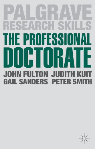 The Professional Doctorate: A Practical Guide: 14