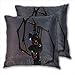 anzonto Lot de 2 housses de coussin Spider Man en fer pour garçons et filles 45 x 45 cm