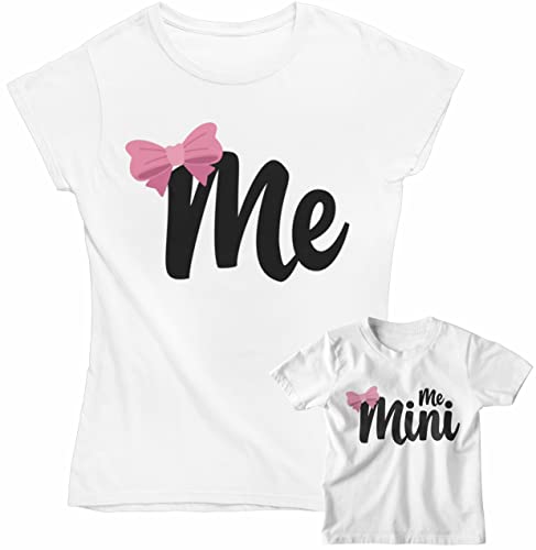 bubbleshirt Coppia T-Shirt Mamma e Figlia Personalizzabile - Me e