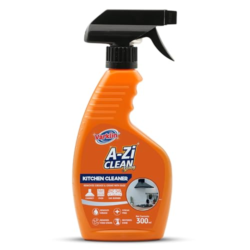 Image of Kitchen Cleaner Spray 300ml - All Purpose Hard Stain Cleaner and Kitchen Cleaning Spray, Tough Grease & Stain Removal, Suitable for Stoves, Chimneys, Counter Tops, Appliances, Walls & Cabinets